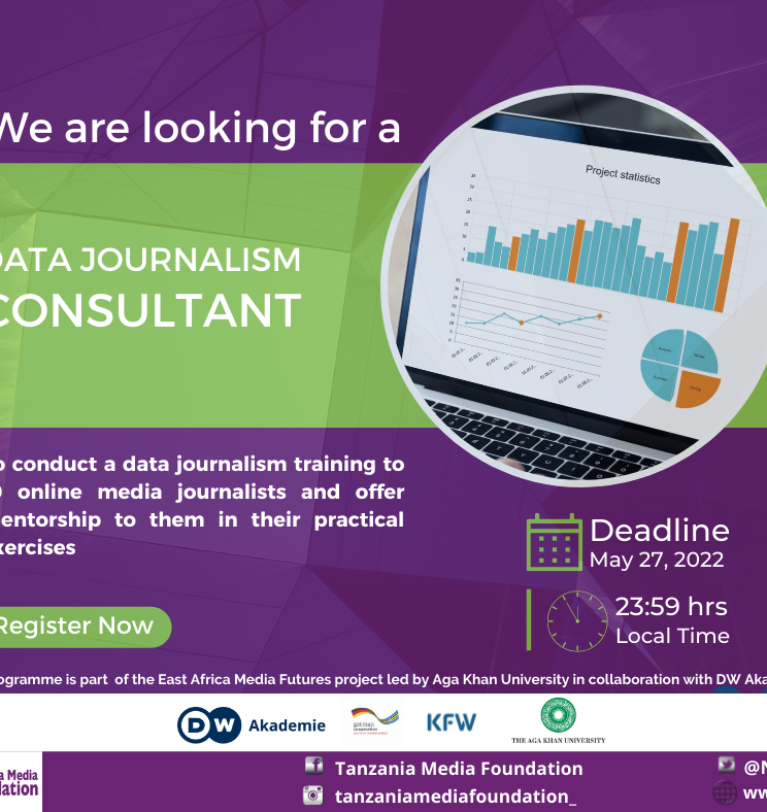 Call for applications for a data journalism consultant